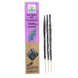 Incienso NAMASTE Orgánico Palo Santo con Romero 25g.